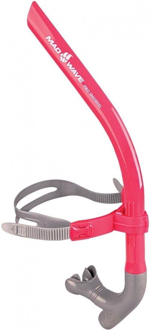 Plavecký šnorchel Mad Wave Pro Snorkel Pink