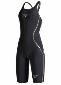 Speedo Fastskin LZR Racer X Closedback Kneeskin Black/Gold Speedo Fastskin LZR Racer X Closedback Kneeskin Black/Gold