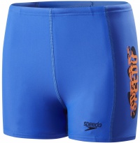 Speedo Electric Spritz Placement Panel Aquashort Boy Amparo Blue/Navy/Fluo Orange Speedo Electric Spritz Placement Panel Aquashort Boy Amparo Blue/Navy/Fluo Orange