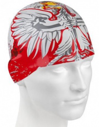 Plavecká čiapka Mad Wave Poland Swim Cap