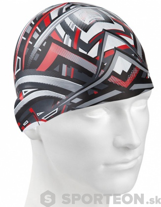 Plavecká čiapka Mad Wave Stripes II Swim Cap