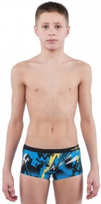 Chlapčenské plavky Mad Wave Escape Trunks Boys Blue/Black Chlapčenské plavky Mad Wave Escape Trunks Boys Blue/Black