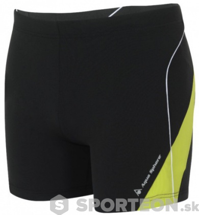 Pánske plavky Aqua Sphere Dario Repreve Black/Bright Green