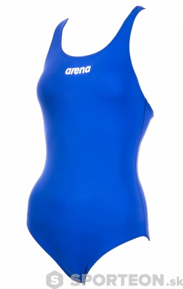 Dievčenské tréningové plavky Arena Solid Swim Pro junior blue