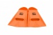 Plavecké plutvy BornToSwim Junior Short Fins Orange