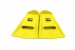 Plavecké plutvy BornToSwim Junior Short Fins Yellow