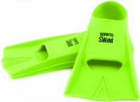 Plavecké plutvy BornToSwim Junior Short Fins Green