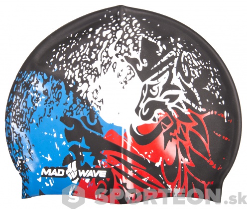 Plavecká čiapočka Mad Wave Czech Silicone