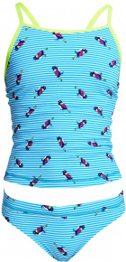 Dievčenské plavky Funkita Tweety Tweet Tankini and Brief Girls Dievčenské plavky Funkita Tweety Tweet Tankini and Brief Girls