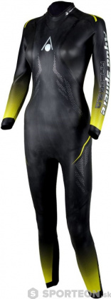 Dámsky plavecký neoprén Aqua Sphere Racer 2.0 Women Black/Yellow