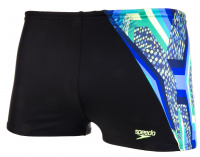 Speedo Digital Panel Aquashort Boy Black/Bright Zest/Venom Speedo Digital Panel Aquashort Boy Black/Bright Zest/Venom