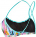 Dámske plavky Michael Phelps Candy Top Multicolor/Black