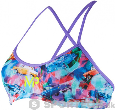 Dámske plavky Michael Phelps Vintage Top Multicolor