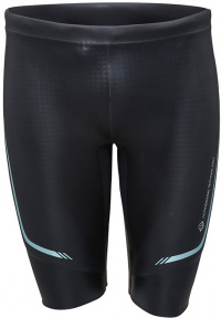 Neoprénové šortky Aqua Sphere Neoprénové šortky Aquaskin Short Unisex Black/Turquoise