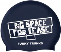 Plavecká čiapka Funky Trunks Space for Lease Swimming Cap