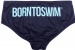 Pánske plavky BornToSwim Sharks Brief Black