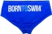 Pánske plavky BornToSwim Sharks Brief Blue