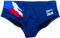 Pánske plavky BornToSwim CZE Brief Blue