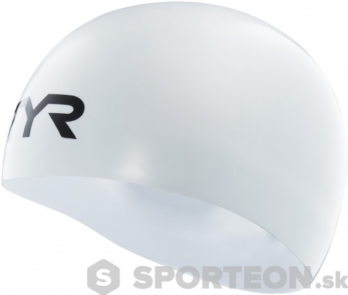 Plavecká čiapka Tyr Tracer-X Racing Swim Cap White