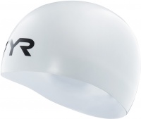 Plavecká čiapka Tyr Tracer-X Racing Swim Cap White