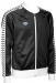 Pánska bunda Arena M Relax IV Team Jacket Black/White