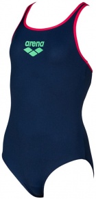 Dievčenské plavky Arena Biglogo Swim Pro Back One Piece Junior Navy/Freak Rose Dievčenské plavky Arena Biglogo Swim Pro Back One Piece Junior Navy/Freak Rose