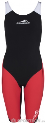 Dámske plavky na súťaže Aquafeel N2K Openback I-NOV Racing Black/Red
