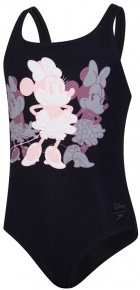 Dievčenské plavky Speedo Minnie Mouse Placement Medalist Girl Black/Powder Blush Dievčenské plavky Speedo Minnie Mouse Placement Medalist Girl Black/Powder Blush