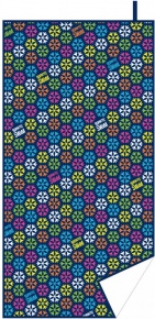 Uterák BornToSwim Snowflakes Towel