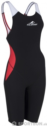 Dámske plavky na súťaže Aquafeel N2K Closedback I-NOV Racing Black/Red