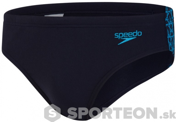 Pánske plavky Speedo BoomStar Splice 7cm Brief True Navy/Pool