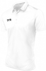 Polo tričko Tyr Alliance Coaches Polo Male White