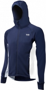 Mikina Tyr Male Victory Warm-Up Jacket Navy/White Mikina Tyr Male Victory Warm-Up Jacket Navy/White