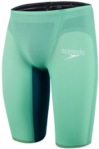 Speedo Fastskin LZR Pure Valor High Waisted Jammer Green Glow/Nordic Teal Speedo Fastskin LZR Pure Valor High Waisted Jammer Green Glow/Nordic Teal