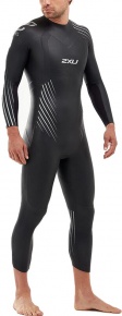 Pánsky plavecký neoprén 2XU P:1 Propel Wetsuit Black/Silver Shadow