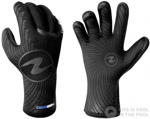 Neoprénové rukavice Aqualung Dry Gloves Liquid Seams 3mm Black