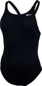 Nike Hydrastrong Solid Fastback One Piece Black