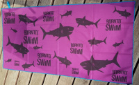 Uterák BornToSwim Shark Microfibre Towel