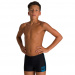 Chlapčenské plavky Arena Basics Short Junior Black/Turquoise