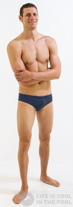 Pánske plavky Finis Brief Solid Navy