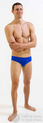 Pánske plavky Finis Brief Solid Blueberry