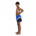 Chlapčenské plavecké šortky Speedo Colourblock 13 Watershort Boy Blue Flame/Zest Green/True Navy