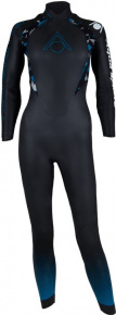 Dámsky plavecký neoprén Aqua Sphere Aquaskin Fullsuit V3 Women Black/Blue