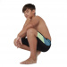 Chlapčenské plavky Speedo Dive Jammer Boy Black/Swell Green/Zest Green