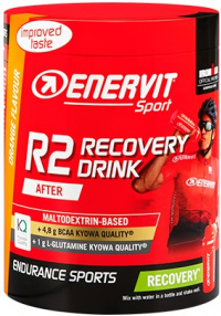 Regeneračný nápoj Enervit R2 Recovery Drink Orange 400g