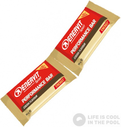 Energetická tyčinka Enervit Performance Bar Cocoa 30+30g