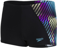Chlapčenské plavky Speedo Digital Panel Aquashort Boy Black/Blue Jewel/Surge Yellow Chlapčenské plavky Speedo Digital Panel Aquashort Boy Black/Blue Jewel/Surge Yellow