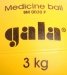 Plastový medicinbal 3 kg