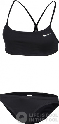 Dámske plavky Nike Essential Sports Bikini Black