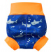 Dojčenské plavky Splash About New Happy Nappy Shark Orange
